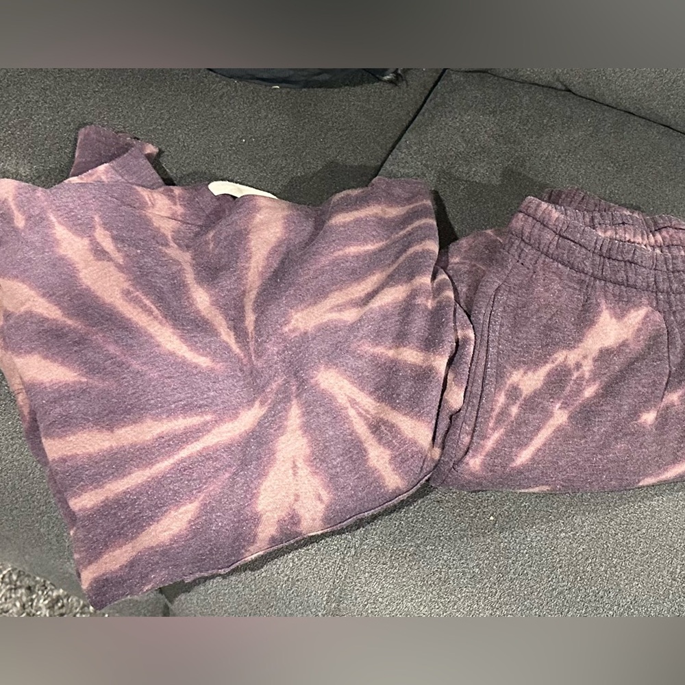 Zella Tie-Dye Matching Set (Hoodie & Sweats)